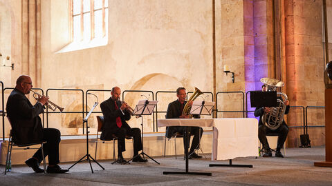 Musikalische Untermalung bei der Verleihung.