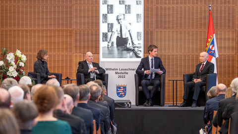 Verleihung der Wilhelm-Leuschner-Medaille
