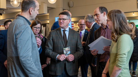 Ministerpräsident Boris Rhein bei der Eröffnung der 75. Landwirtschaftlichen Woche Nordhessen in Baunatal