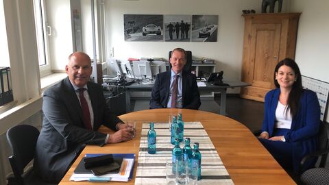 Roman Poseck im Gespräch